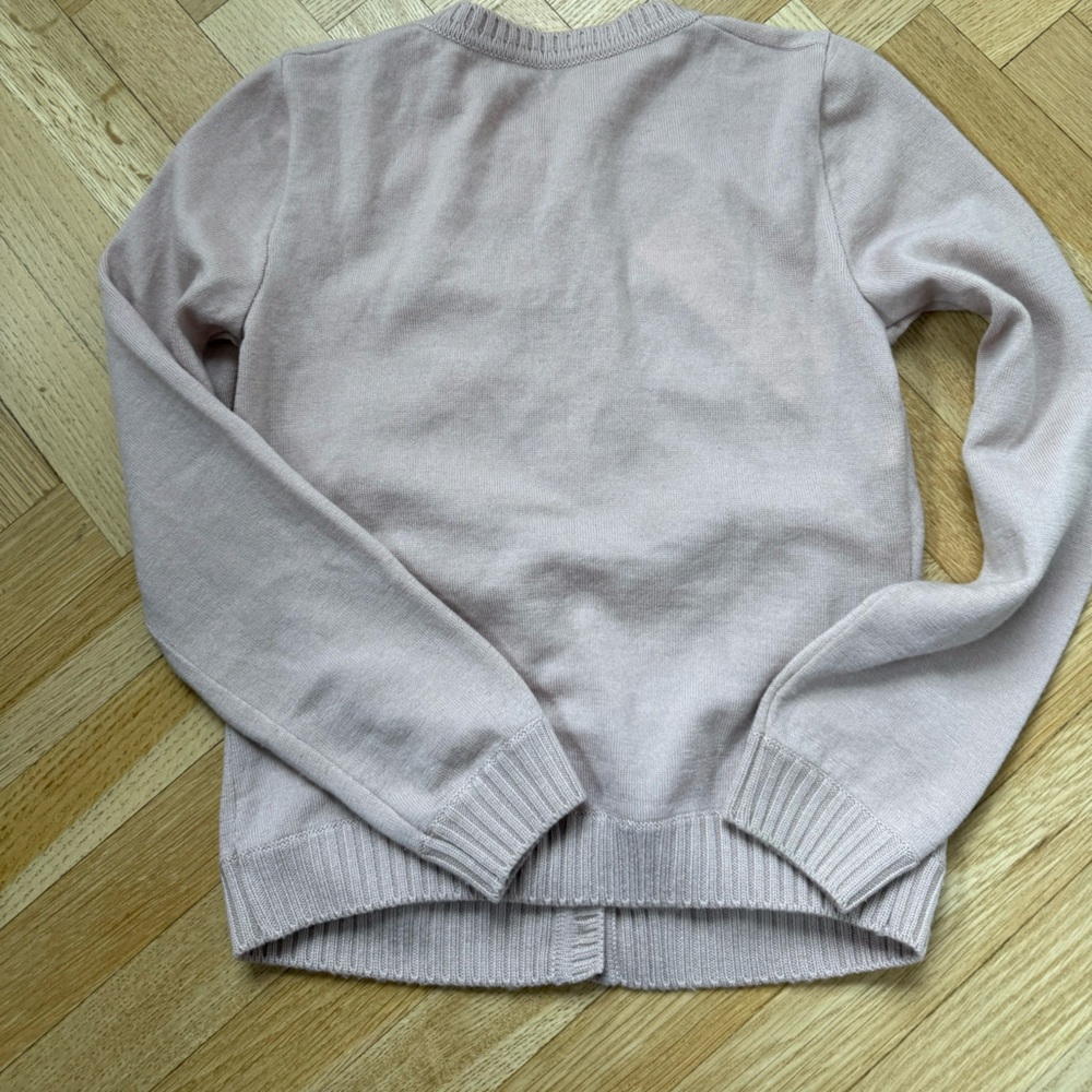 Moschino Light Pink Button-Up Cardigan - Sz. small - Picture 4 of 6